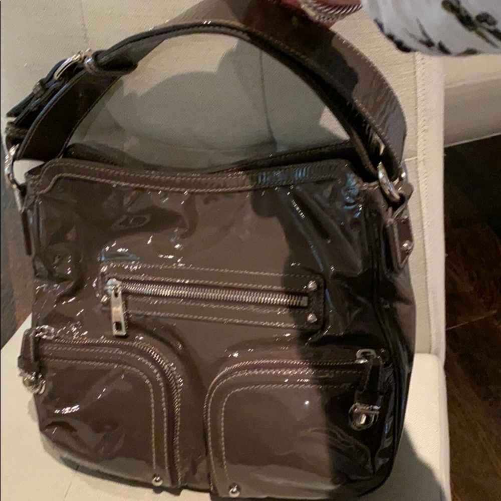 -Marc Jacobs patent leather purse